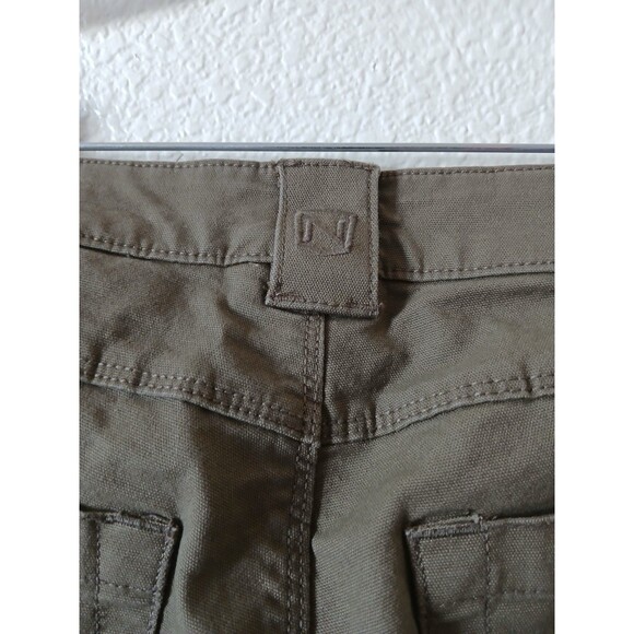 Noble Outfitters Pants Womens 10 Brown Cargo Workwear Utility Outdoor Durable - Picture 8 of 16